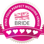Image of UK Bride wedding venue finder rosette